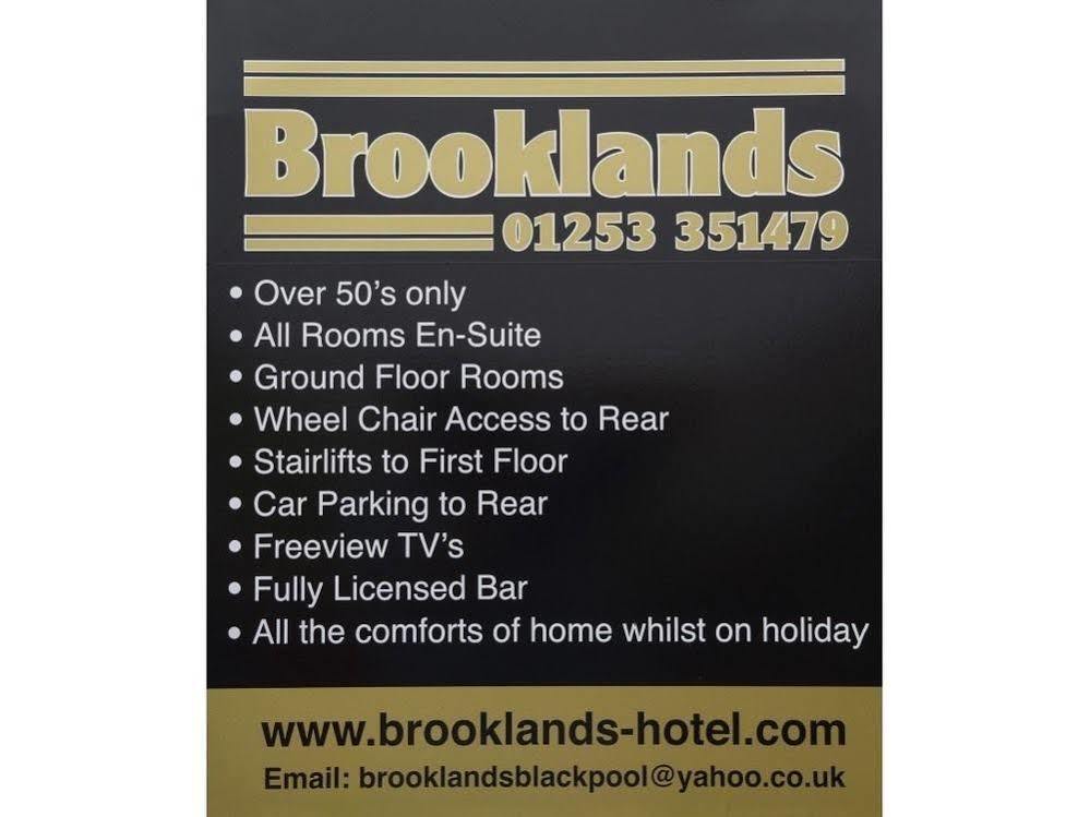 Brooklands Over 50'S Only Blackpool Exteriér fotografie